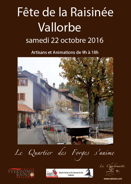 Animation des Forges de Vallorbe, Fte de la Raisine 2016