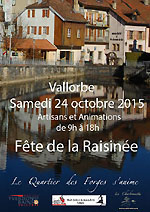 Animation des Forges de Vallorbe, F�te de la Raisin�e 2015
