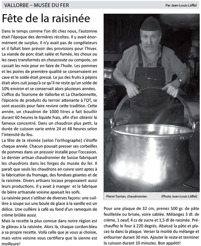 Page du journal au format PDF : cliquer ICI